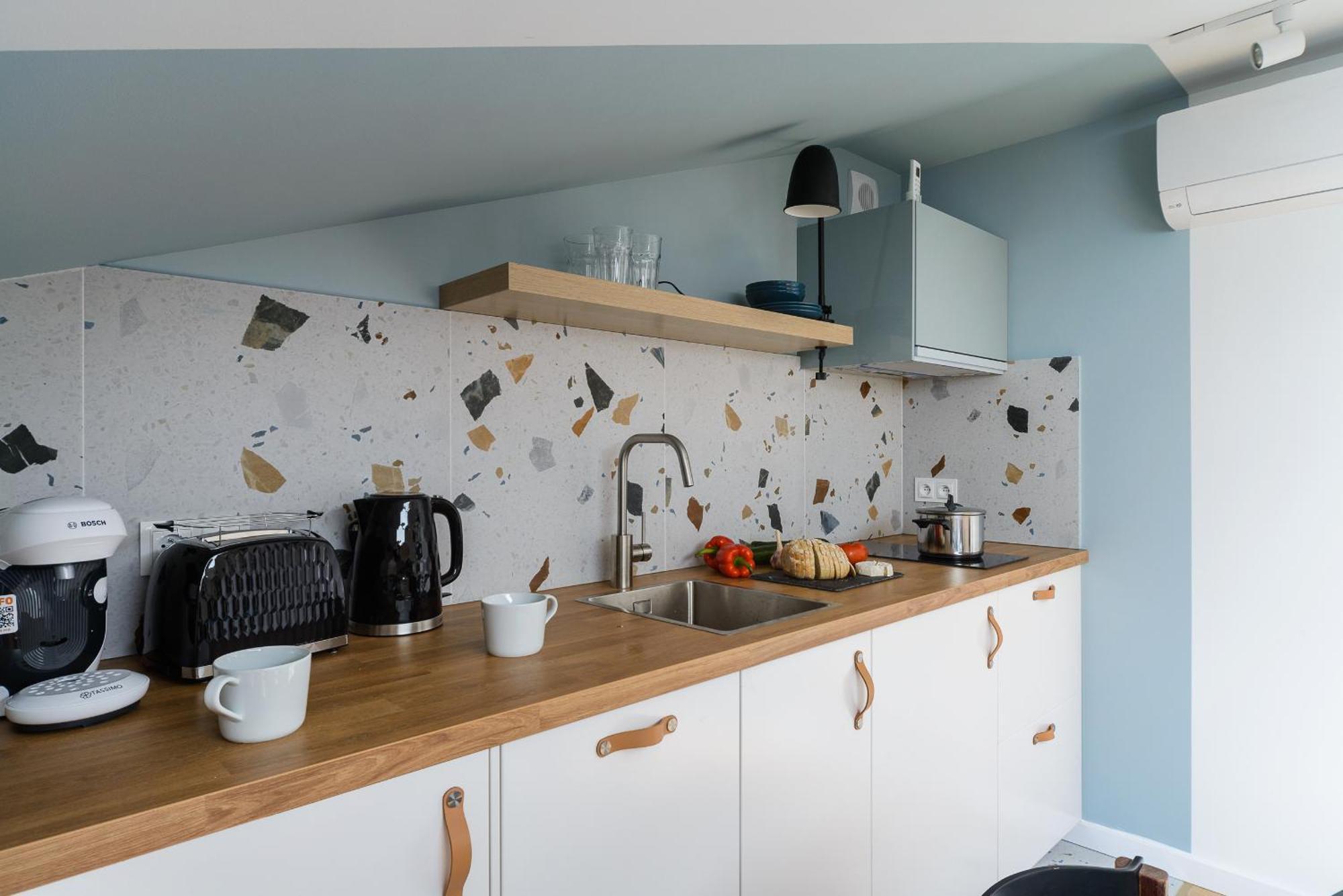 Zoliborz P&O Serviced Apartments Warschau Kamer foto