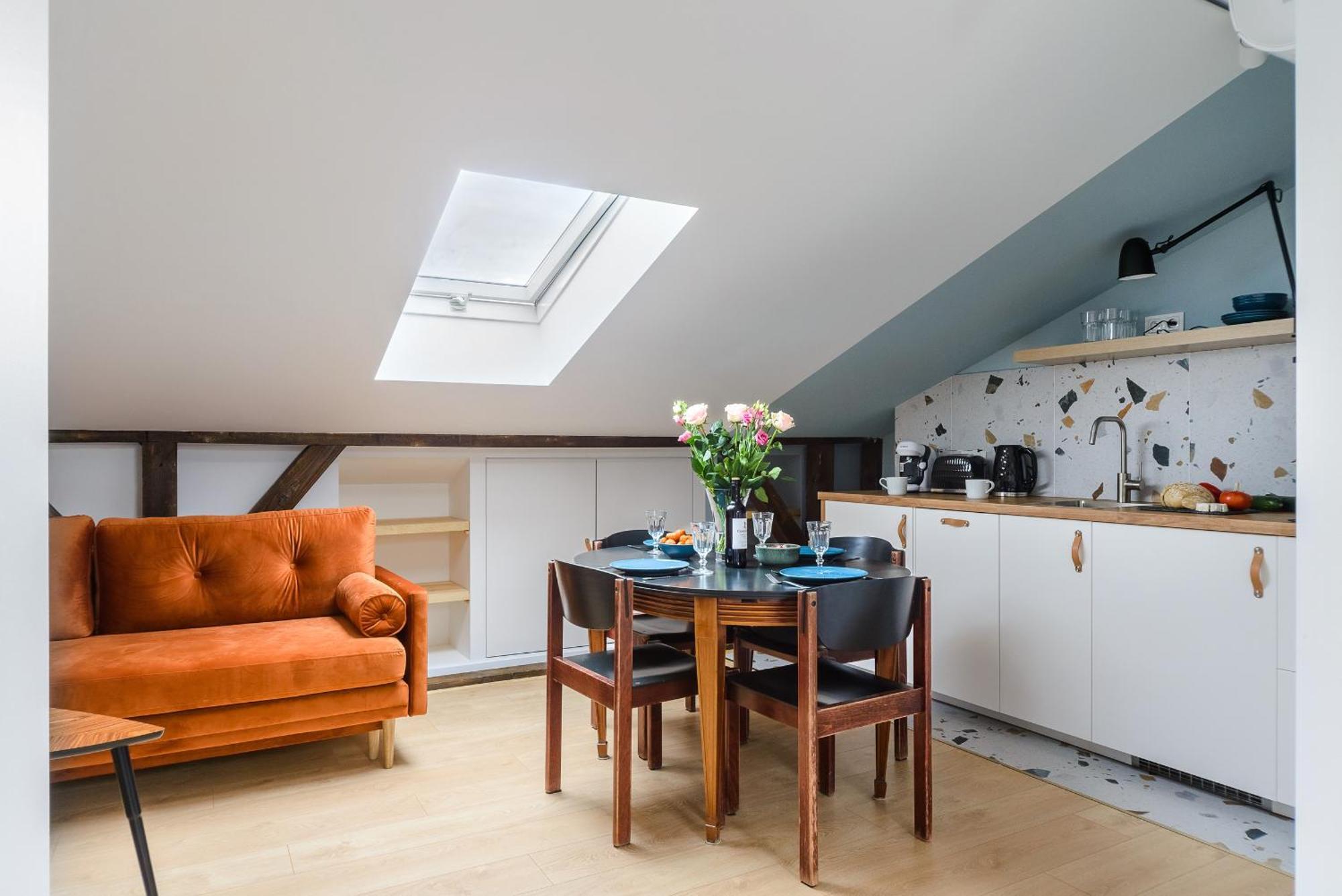 Zoliborz P&O Serviced Apartments Warschau Kamer foto