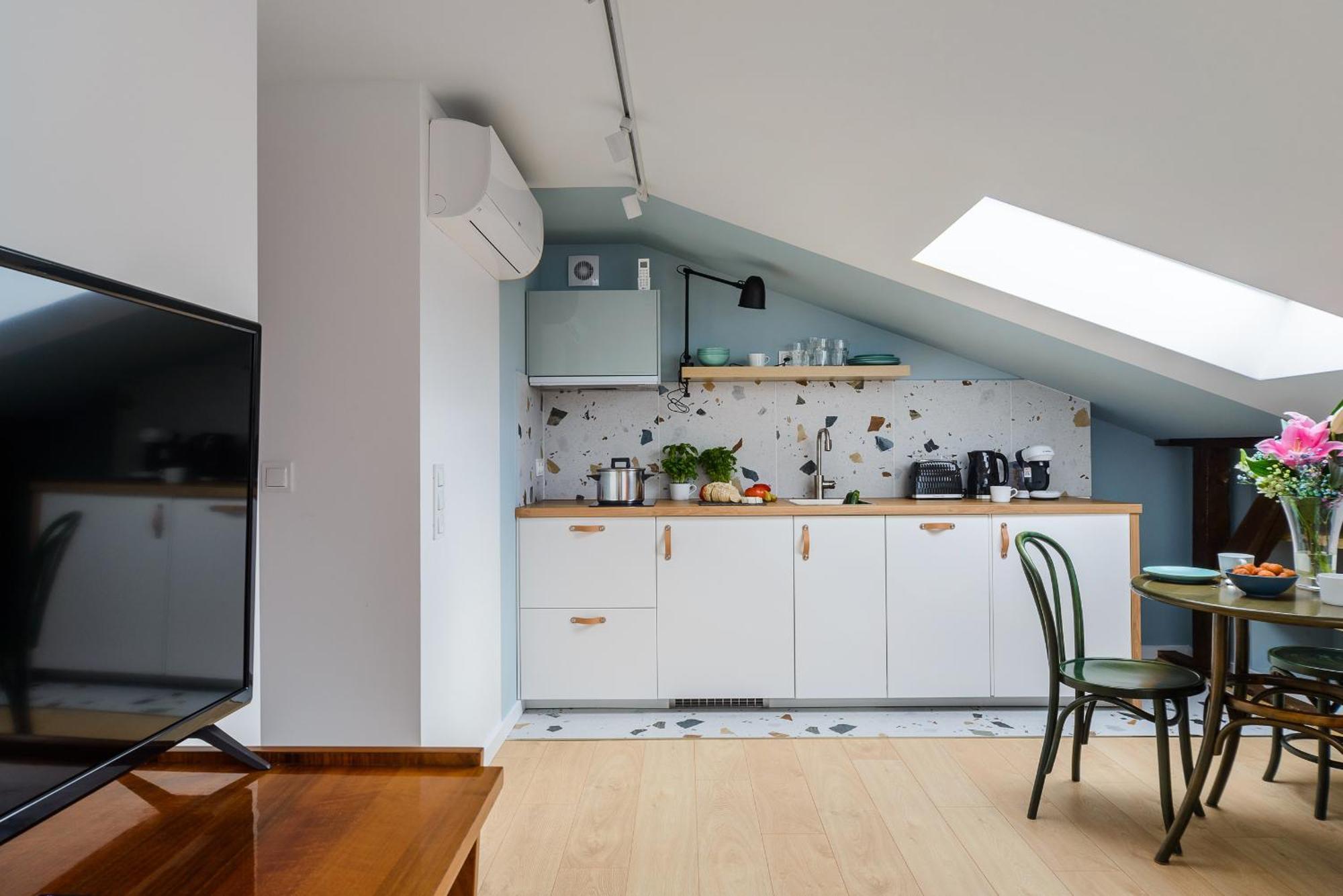 Zoliborz P&O Serviced Apartments Warschau Kamer foto